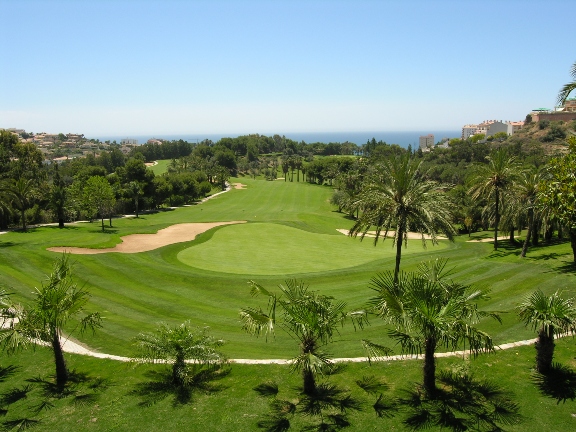 golf at Torrequebrada course costa del sol