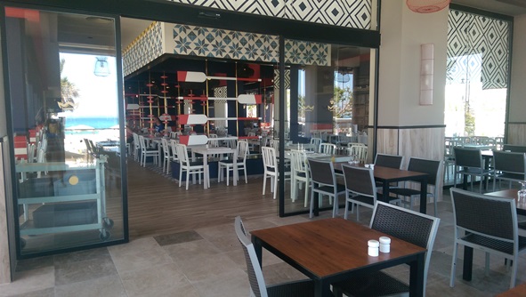 Maria Sardina restaurant and outdoor dining terrace