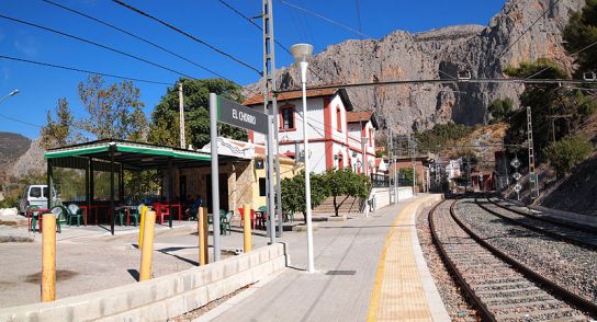 El Chorro Train station
